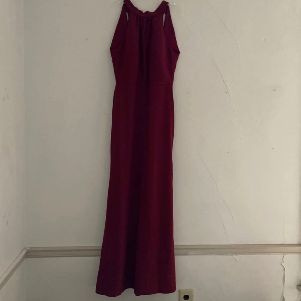 Burgundy Prom Dress